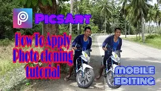 PicsArt Photo cloning Tutorial |mobile photo editing