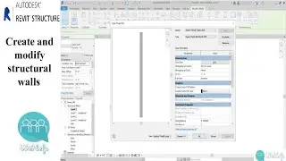 How to create and modify structural walls in Revit Structure