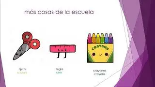 Inglés con Cami - Capítulo 7: Las cosas que hay en la escuela