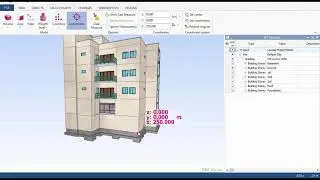 BIMvision - Change of model's coordinates