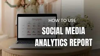 Social Media Analytics Report Canva Template Demo