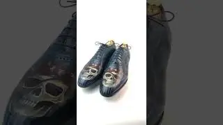 Создаем картины на обуви inbespoke.ru +79663173545
