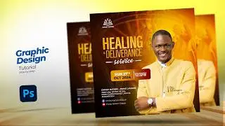 Design your first Church Flyer in just 30 Minutes | Graphic Design Course
