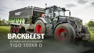 2 neue Fendt TIGO XR D - nur 24h schwarz! | BACKBEEST ACKERBUDDYS Projekt TIGO Graffiti Design