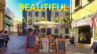 Las Palmas de GRAN CANARIA Spain 2025 🇪🇸 🔴 NEW Walking Tour in Canary Islands [4K UHD]