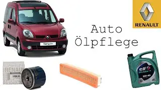 Renault Kangoo | Ölwechsel | Luftfilterwechsel |