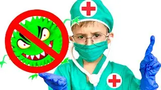 Руслан показывает что нужно делать чтобы не заболеть. Правила поведения для детей | Ромарики