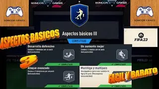 FIFA 23 - DESAFIO SBC - ASPECTOS BASICOS 3 COMPLETADO FACIL BARATO Y TODO EXPLICADO