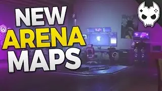 Overwatch - 3 NEW ARENA MAPS - 3v3 1V1 LADDER?