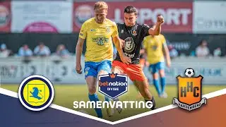 MASTERCLASS Rob van der Leij ⚽⭐ | FC Lisse vs. HHC Hardenberg | Samenvatting Betnation Divisie 23/24