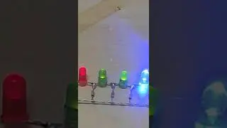 Soldering iron sensor circuit with led indicator Cold, Hot. I would appreciate it if you subscribed.