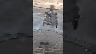 Patience and skill!  landing on a ship #aviation #aviations