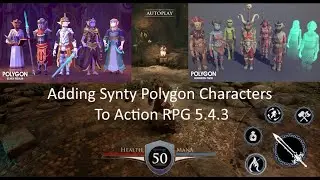 UE 5.4.3 - Action RPG - Synty Polygon Retarget