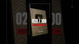 Modeling a YouTube Play Button in Blender [029/100] 