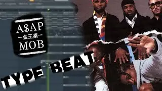 How To Make Hard Type Beats for A$AP MOB | FL STUDIO 20 TUTORIAL