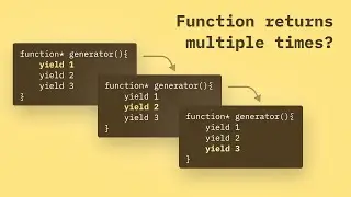 JS Generators & Iterators Explained!