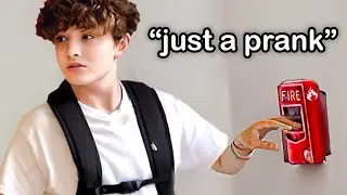 Wannabe Kid Prankster Pulls Fire Alarm As A Prank