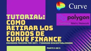 Como retirar mis fondos / deposito de Curve Finance (DeFi)