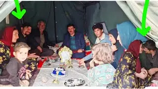 The beginning of a romantic bond: Agha Keramat and Nazanin Khanum's wedding with religious customs
