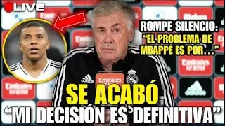 ¡NO AGUANTA MÁS! ¡ANCELOTTI EXPLOTA CONTRA MBAPPÉ! NOTICIAS DEL REAL MADRID HOY