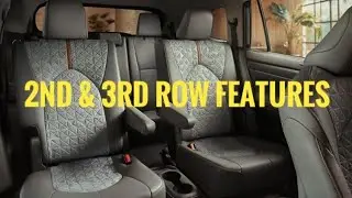 2023 Toyota Highlander - 2nd and 3rd row - Best Toyota SUV