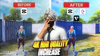 4k hdr Quality like @mskffyt🌎 how to increase quality like @mskffx 💯