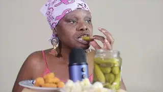 TANGY Pickles & Nuggets ASMR Eating Sounds