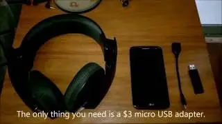 Use Sony Wireless stereo headset in your smartphone