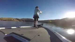 Getting hooked bad at Pyramid lake!!!