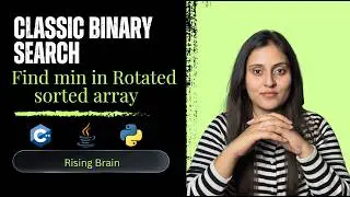 Find Minimum in Rotated Sorted Array | Binary Search Pattern | C++ Java Python
