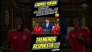 GABRIEL RUFIAN ¿QUÉ OPINAS DE ESPAÑA QUE GANÓ LA EUROCOPA? #españa #gabriel #rufian #futbol #shorts