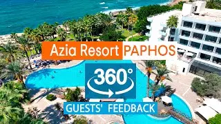 Azia Resort & Spa: VR 360° Drone Review Based on TripAdvisor. Cyprus