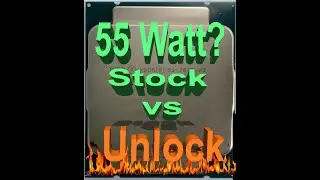 Intel Xeon 2630Lv3 stock vs unlock tdp watt Энергопотребление в стоке и с анлоком турбо буста разгон
