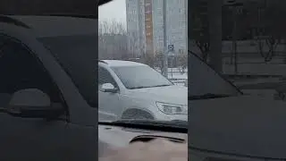 Экзаменационный способ парковки 90°в реальных условиях возле дома. 