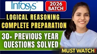 Infosys System Engineer Logical Reasoning Questions | Infosys Reasoning Ability Questions 