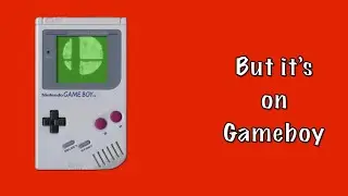 Super Smash Bros but it’s on Gameboy
