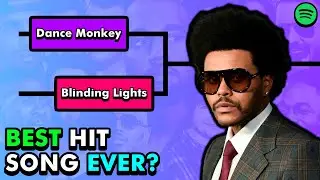 Most Streamed Songs of All Time Bracket
