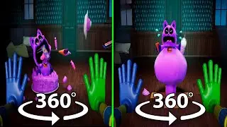 360° VR  CATNAP MUKBANG - POPPY PLAYTIME CHAPTER 3