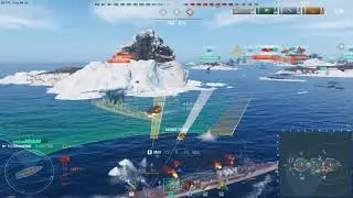 Советский Эсминец Сторожевой.Морской бой-11.Игра World Of Warships