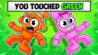 SPRUNKI CAN'T TOUCH THE COLOR In Roblox!