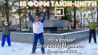 Ицюань / 18 форм Тайцзи-Цигун / Долголетие Мурманск / 6-я форма (5.10.23)