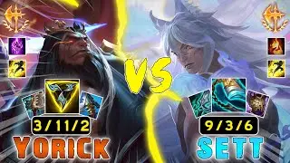 Sett making Yorick regret his life choices