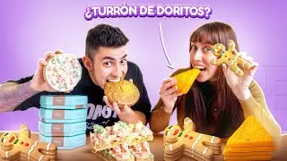 ¡TURRÓN de DORITOS! 🤯 ¿Delicia o CATÁSTROFE TOTAL? 😅 | TURRONES PEPINA PASTEL
