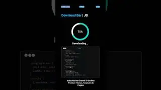 How To Create An Animated Download Bar