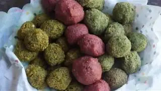 How to Make Rainbow Falafel