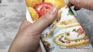 Ретробэкстич или квадратичный backstitch : как просто и быстро вышивать?