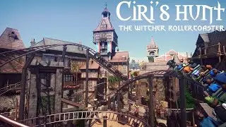 Ciri's Hunt - The Witcher Roller Coaster in Novigrad