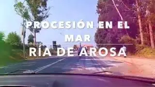 Procesión en la Ría de Arosa