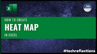 Learn how to quickly create Heat Map in Excel in 2021