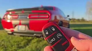 ✅️ Dodge Challenger 6.2 Supercharged SRT Hellcat 2016 Remote Engine Start 717Hp